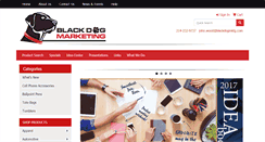 Desktop Screenshot of blackdogmktg.com